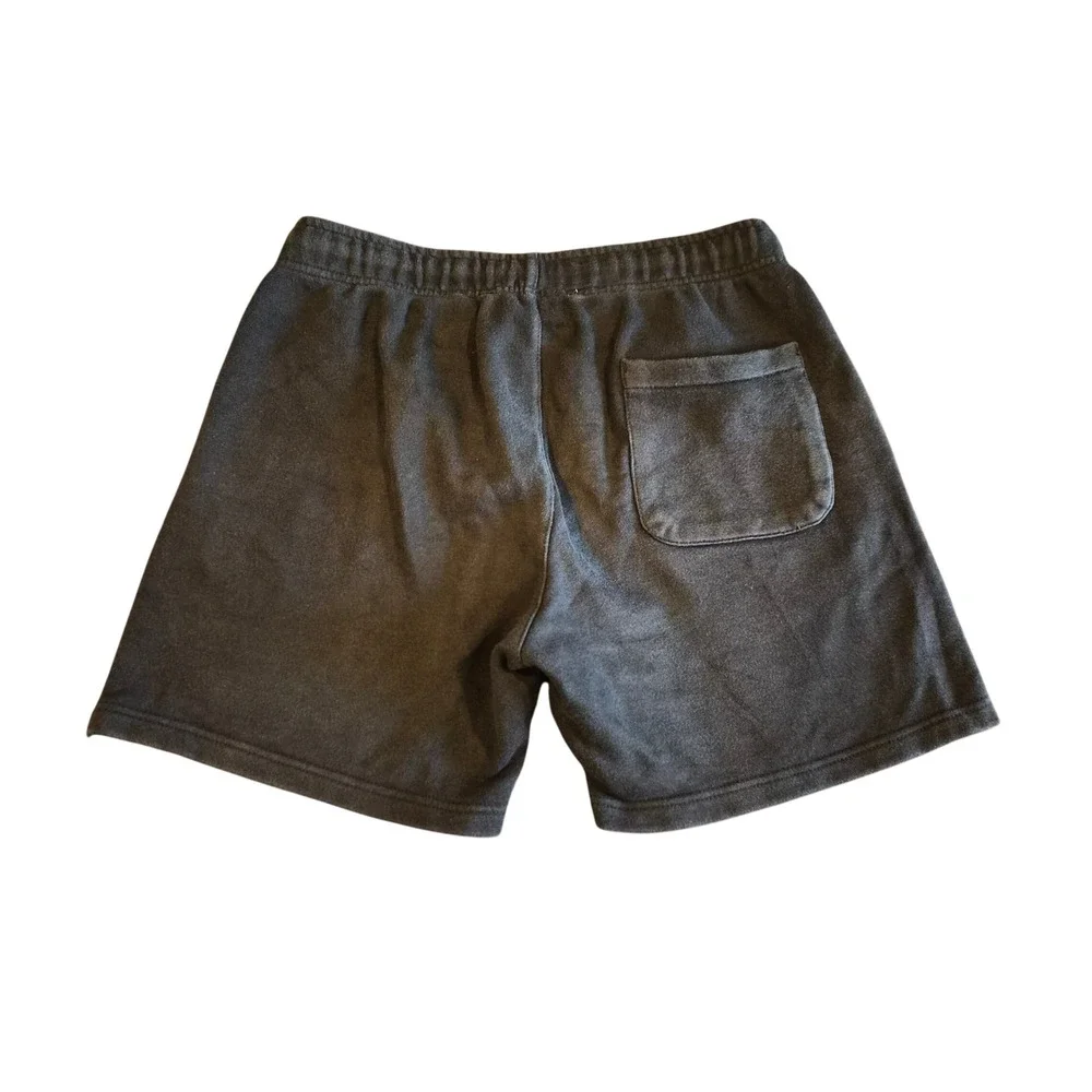 Playboy by PacSun Art Dept Black Fleece Sweat Shorts Mens Small Bunny Graphic